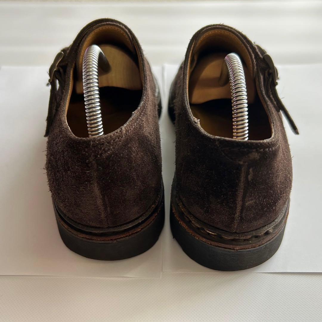 Paraboot パラブーツ William スウェード ダブルモンク シューズ
