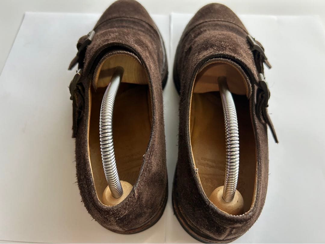 Paraboot パラブーツ William スウェード ダブルモンク シューズ