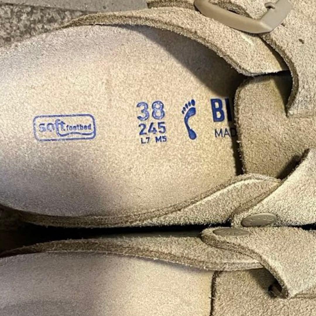 【Birkenstock】Boston Faded Khaki