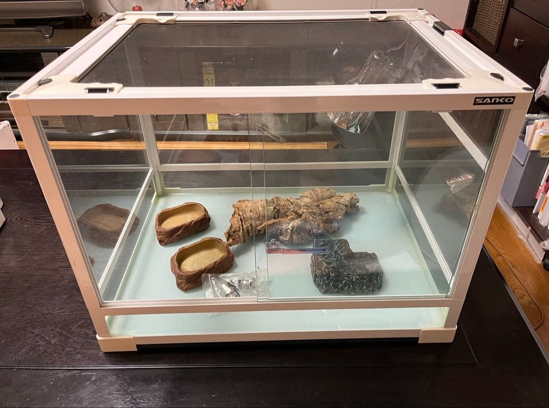★爬虫類飼育 水槽セット 飼育ケージ(おまけ付き)