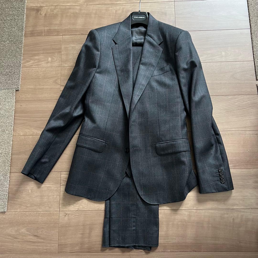 Dolce&Gabbana 最高峰スリーピースメンズスーツ 新品未使用 48
