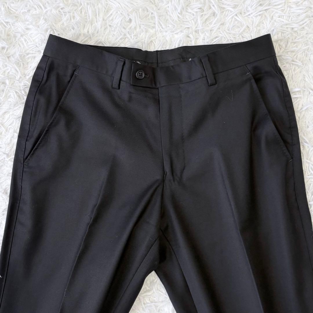 美品✨高級生地ロロピアーナ✨Paul Smith セットアップスーツ ブラックM