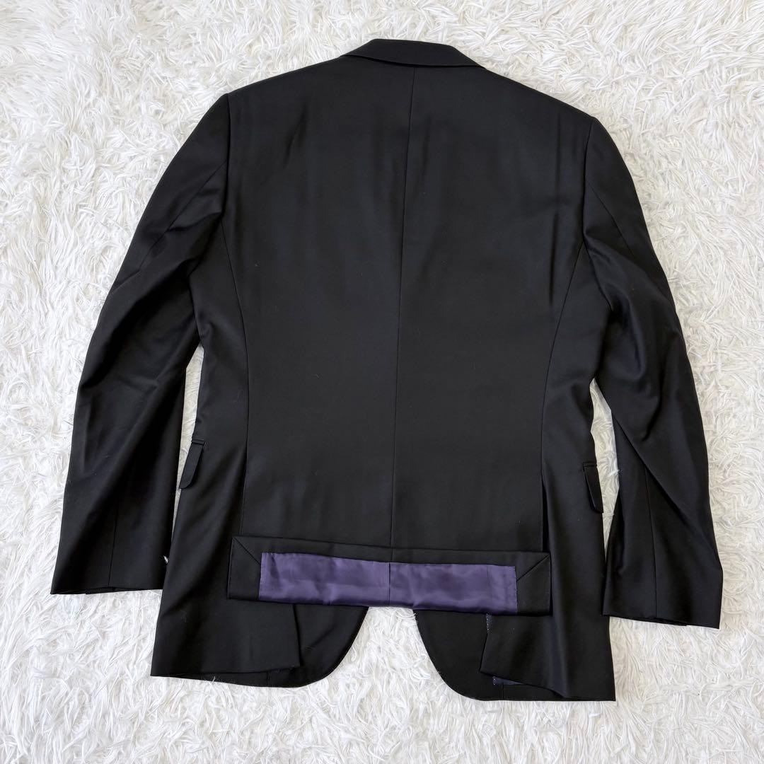 美品✨高級生地ロロピアーナ✨Paul Smith セットアップスーツ ブラックM