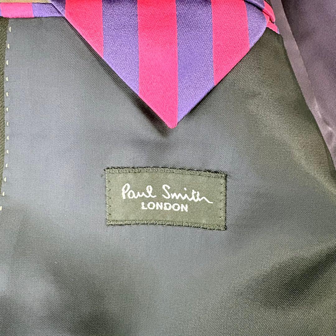 美品✨高級生地ロロピアーナ✨Paul Smith セットアップスーツ ブラックM
