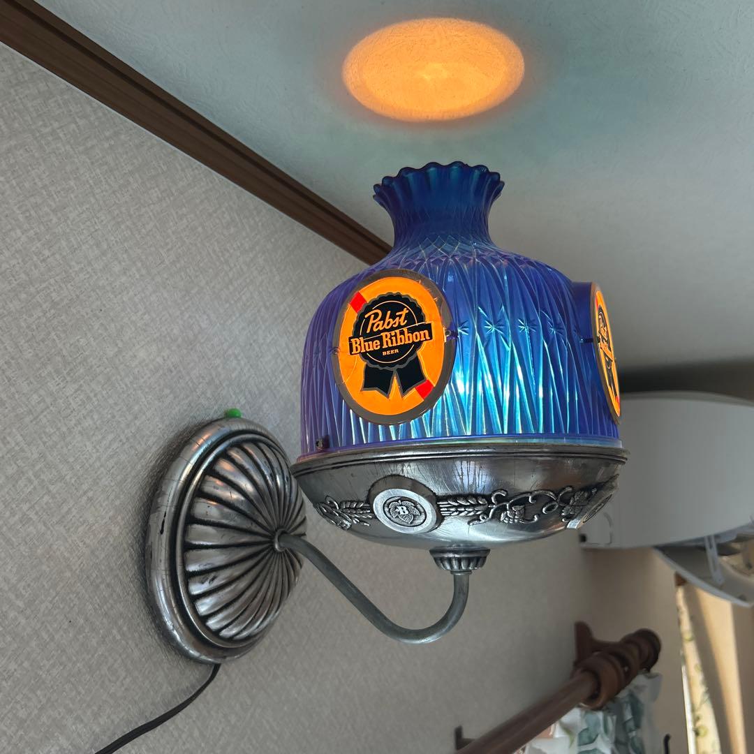 Pabst Blue Ribbon アンティークランプ