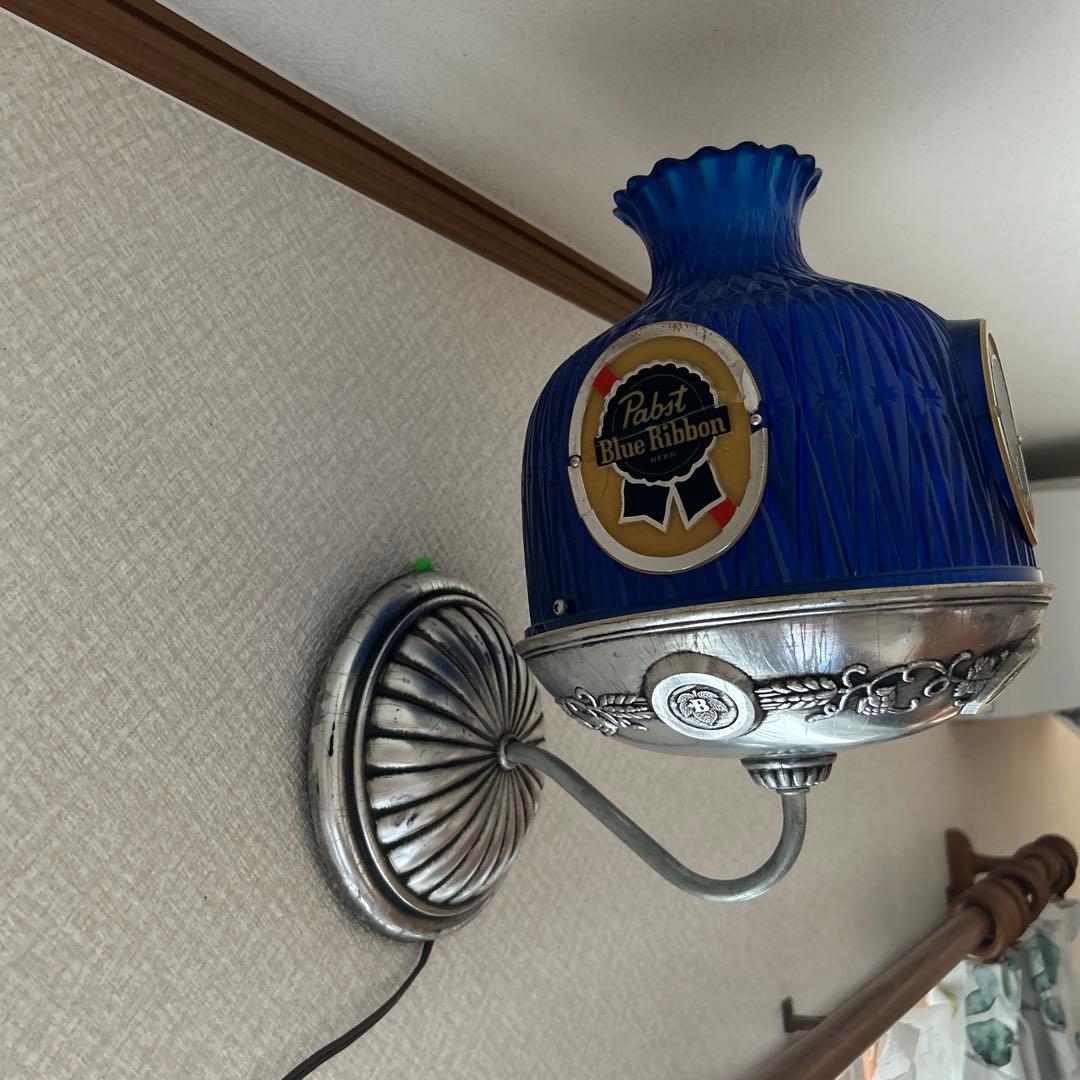 Pabst Blue Ribbon アンティークランプ