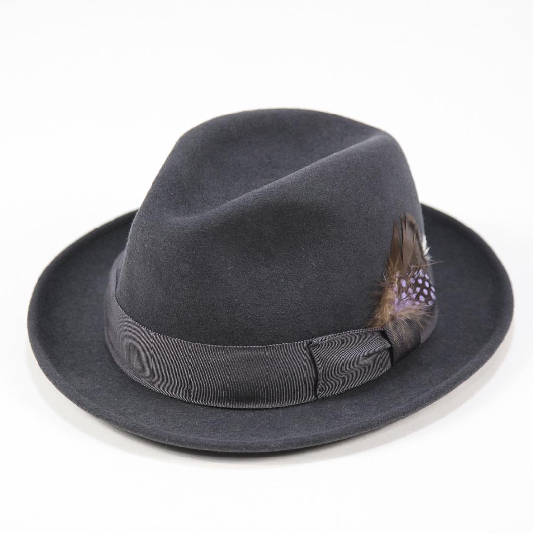 新品 STETSON CRUSHABLE WOOL HAT SE217 グレー