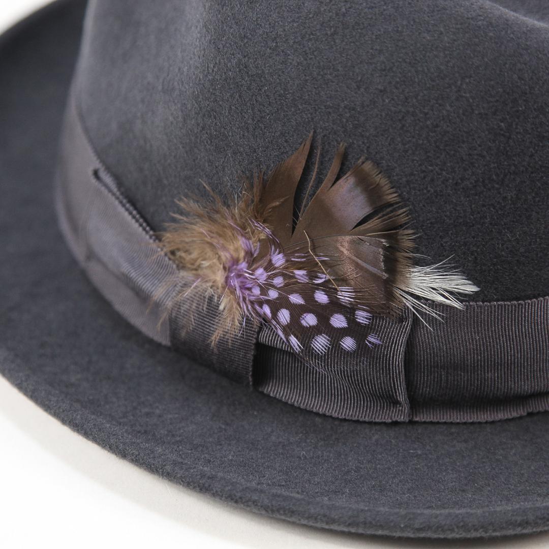 新品 STETSON CRUSHABLE WOOL HAT SE217 グレー