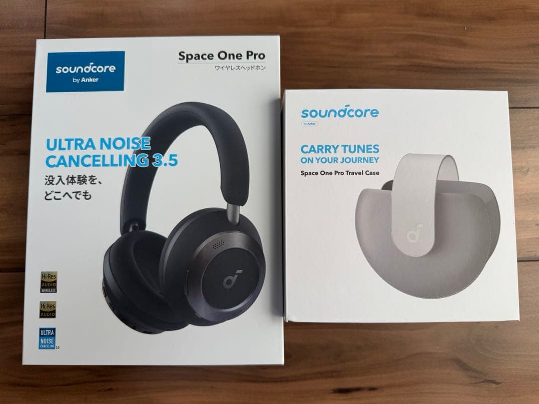 【美品】アンカー「soundcore Space One Pro」ヘッドフォン