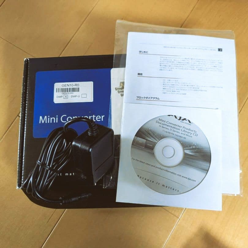 【未使用】放送・業務用/AJA/GBM10 HD/SDシンクジェネレーター