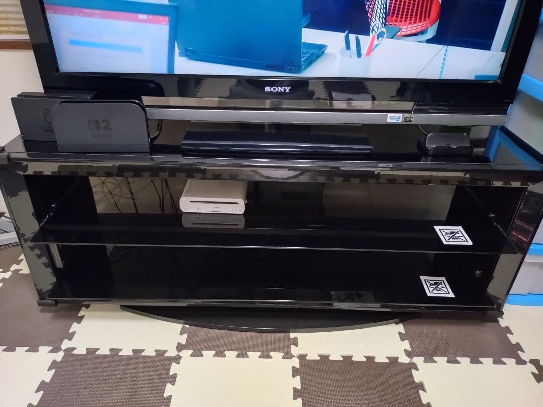 SONY 液晶テレビ 46型　SONYテレビボードセット（ジャンク品）