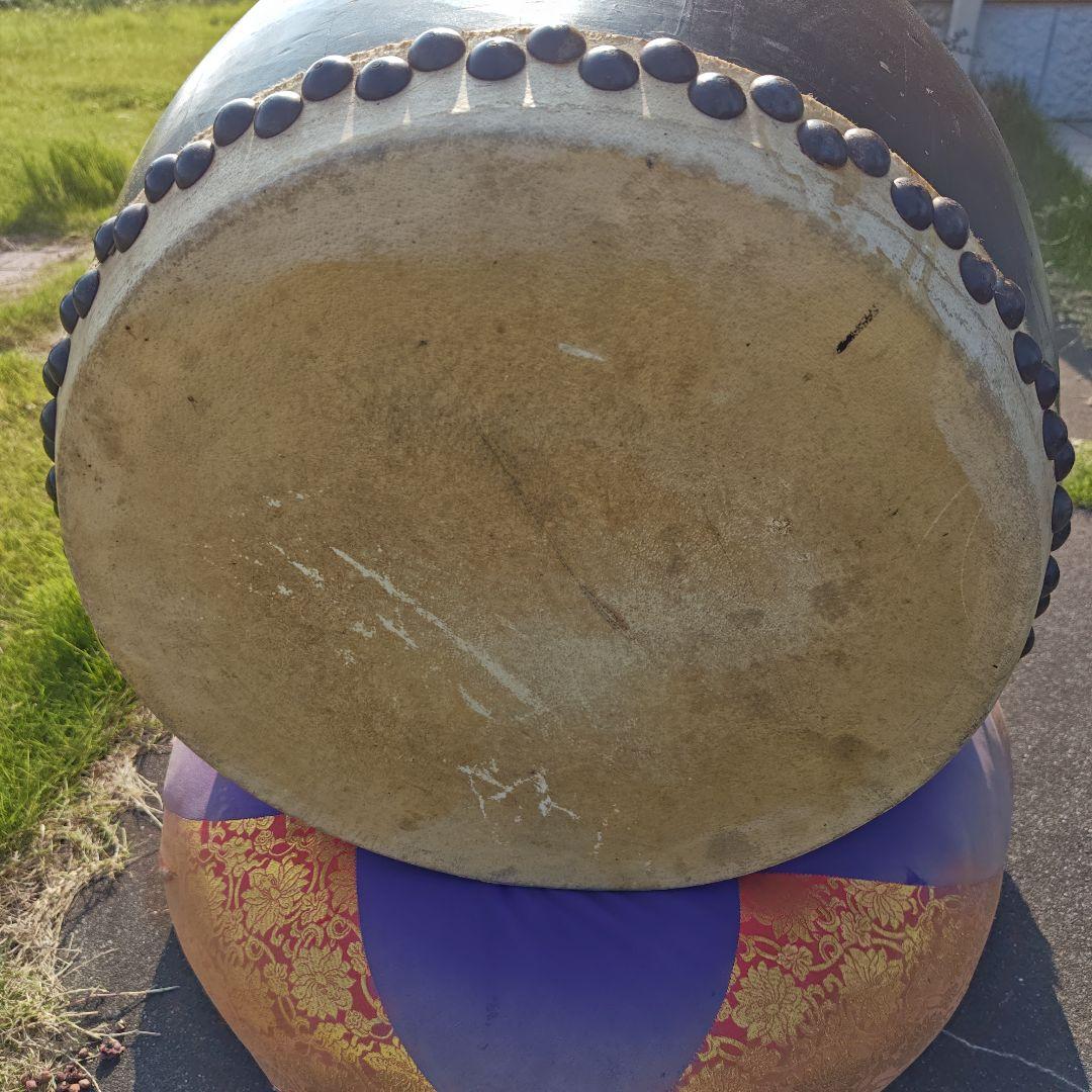 和太鼓 　大太鼓バチ付き