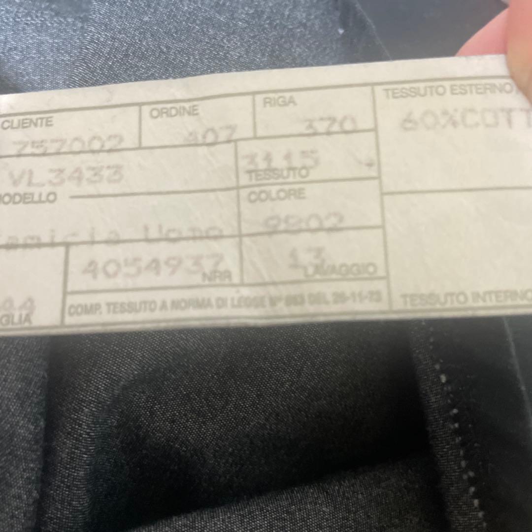 エンポリオアルマーニ　ジャケット　ブルゾン　ブラック　綿ポリ　イタリア製