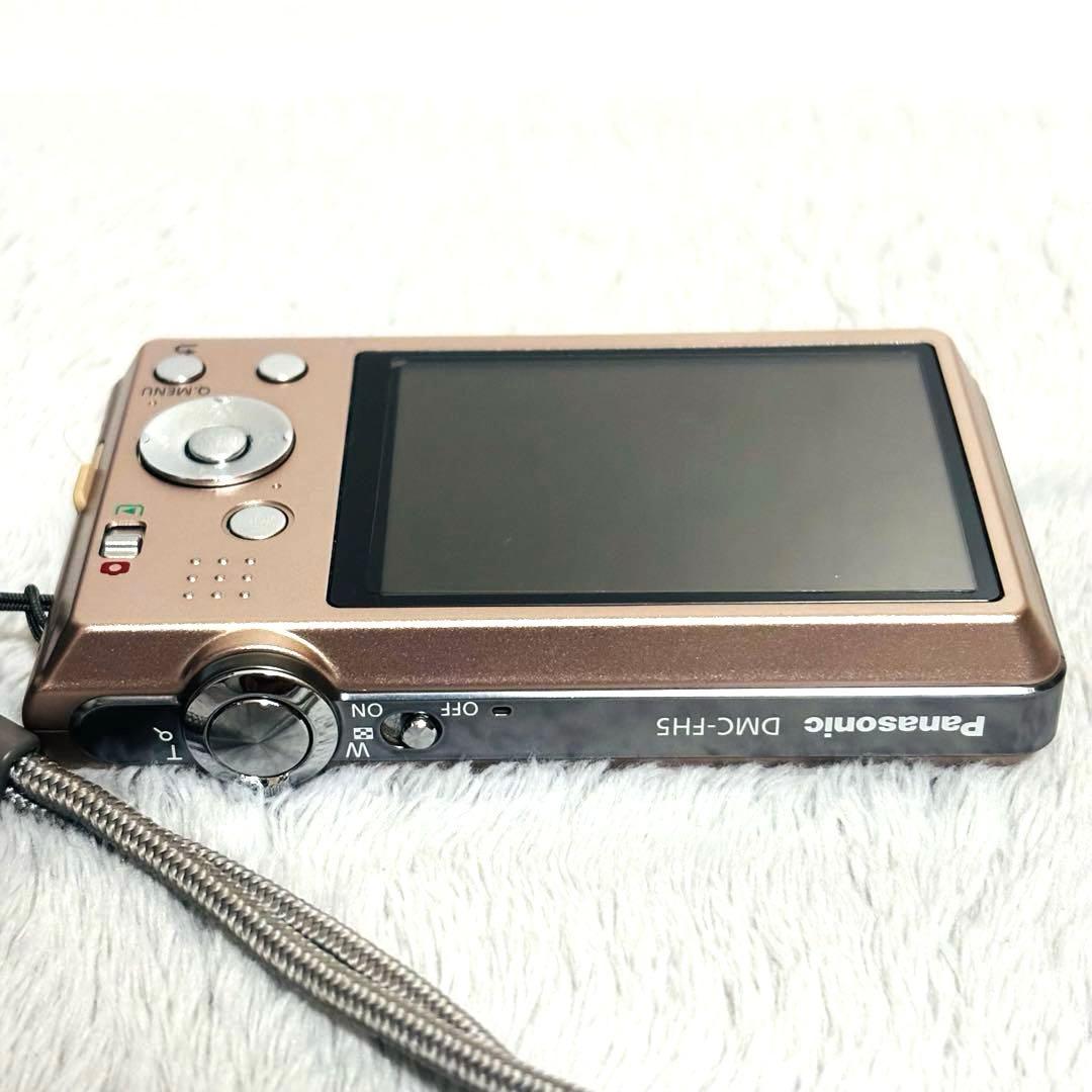 Panasonic DMC-FH5 コンパクトデジタルカメラ ピンクゴールド