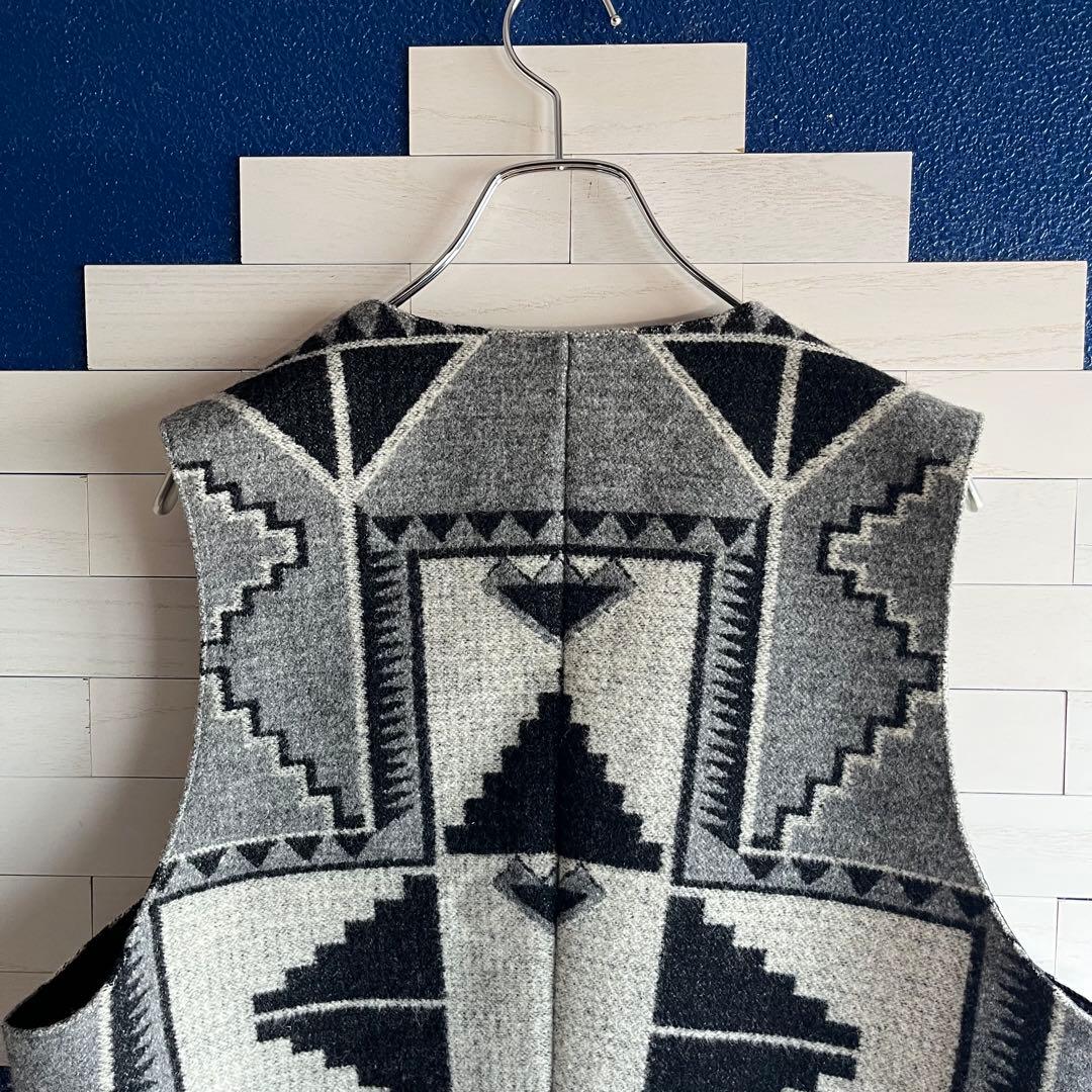 PENDLETON ネイティブ柄 ウールベスト/ WOOL VEST レア物