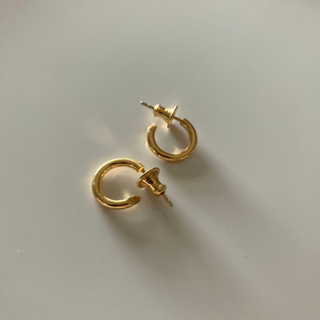 ゴールド　2.0×13mm 両身　ピアス　クロムハーツ　BWL シルバー925