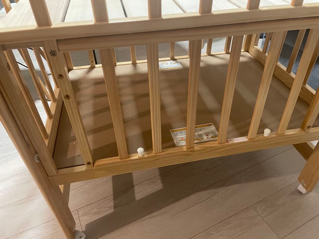 ［hachi］　カトージ（KATOJI）ベビーベッド内寸60×90cm