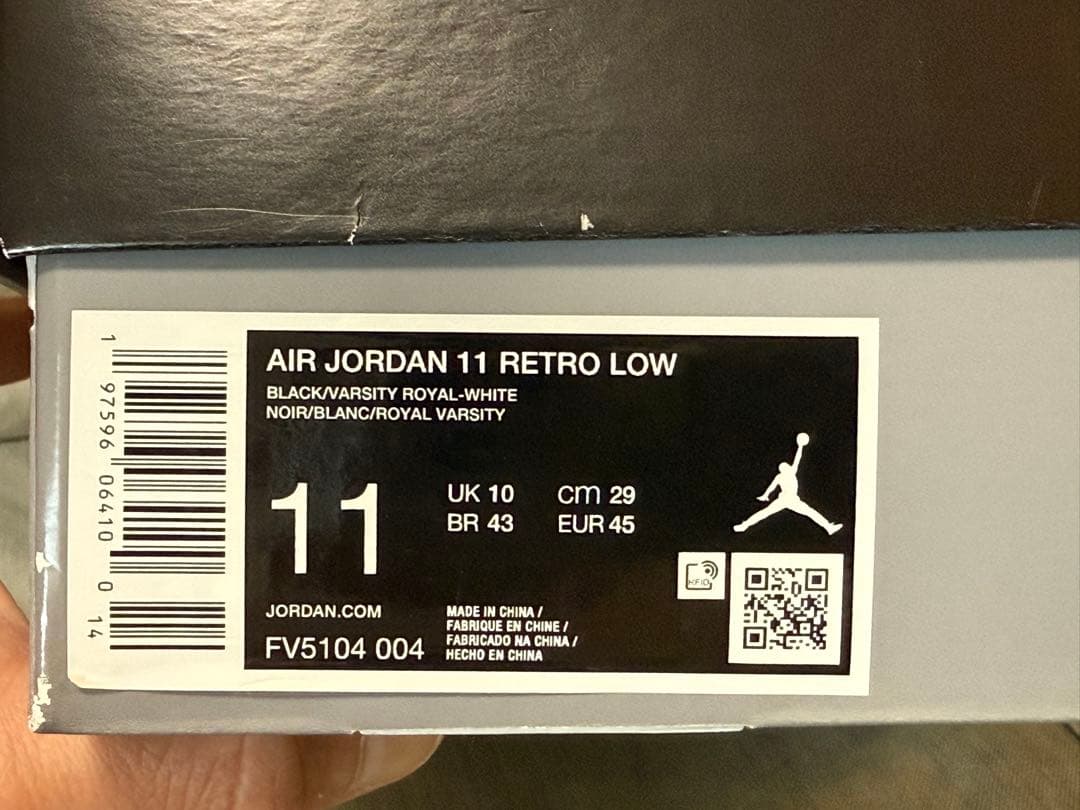 シューズ(男性用) Nike Air Jordan 11 Retro Low \"Space Jam\"