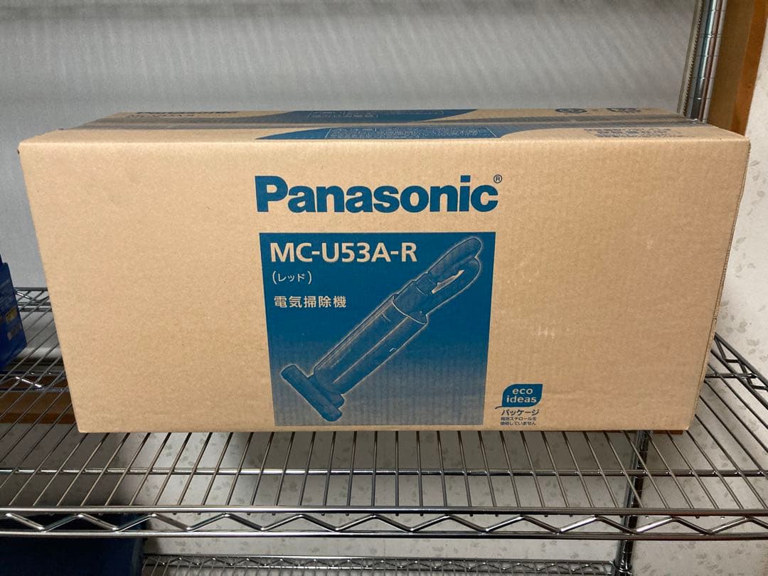 Panasonic MC-U53A-R 新品未開封　電気掃機