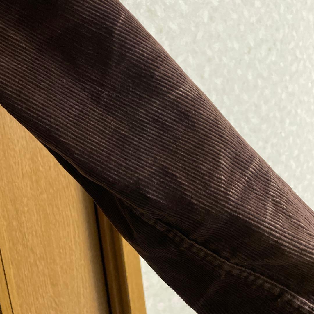 【雰囲気抜群】Lee 70s USA製 太畝コーデュロイJK 黒タグ M