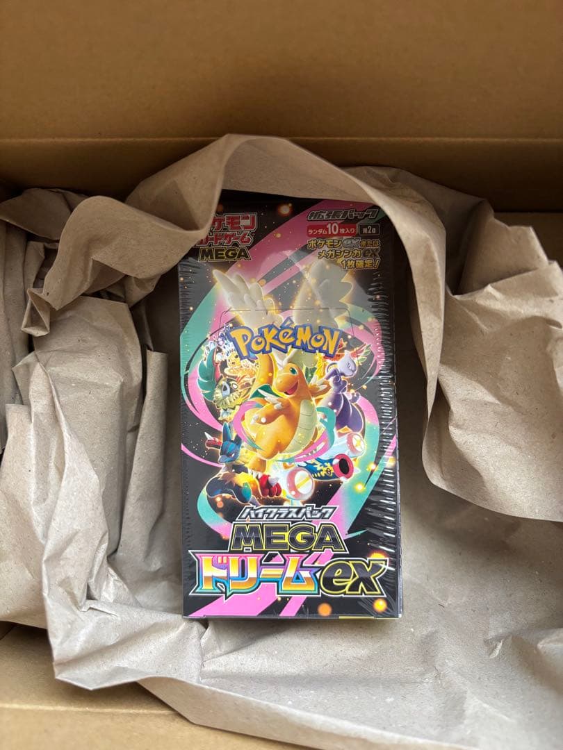 【新品未開封】ポケモンカードゲーム MEGA ドリームEX【シュリンク付き】