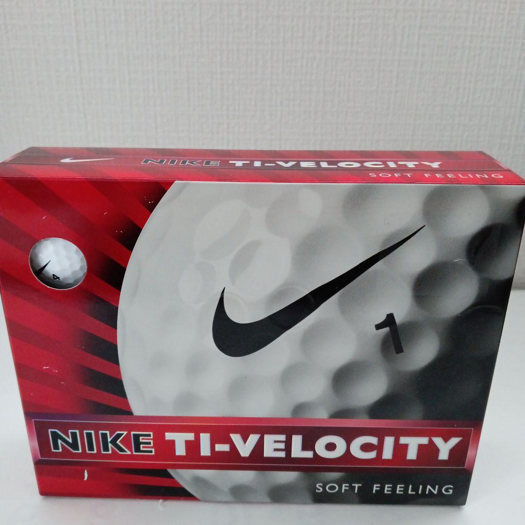 【新品未使用】NIKE TI-VELOCITY ゴルフボール ソフトフィーリング