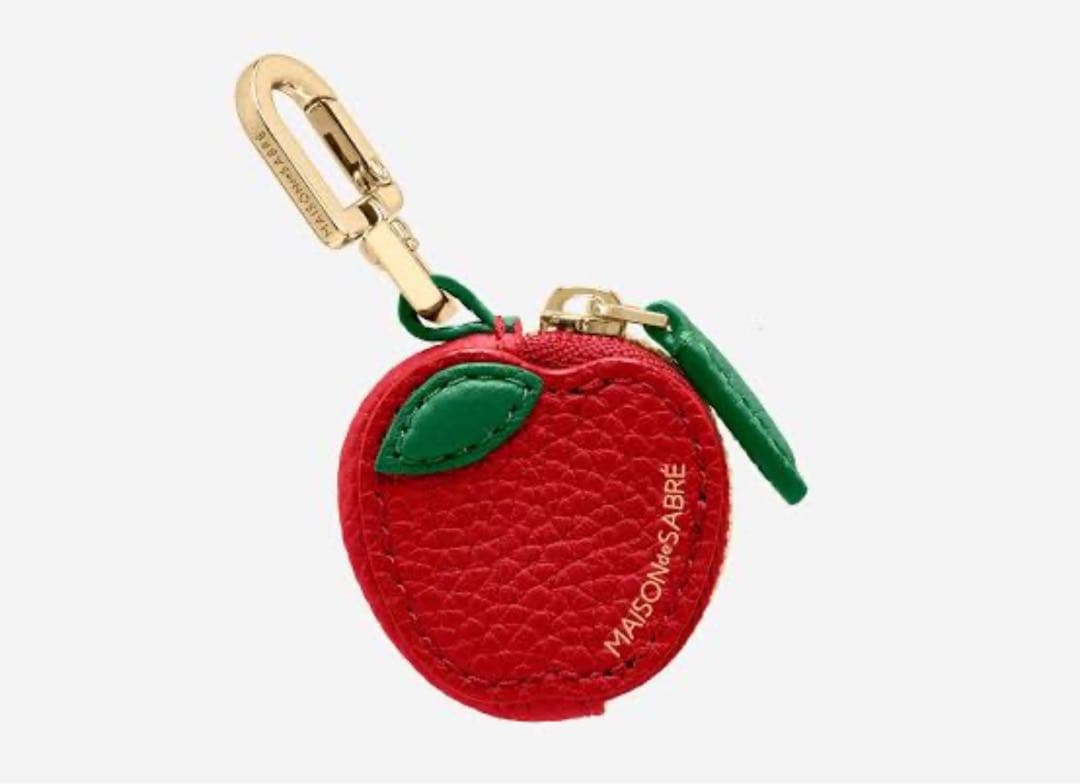 メゾンドサブレ　Maisondesabre 　りんごフルーツチャーム　新品未使用