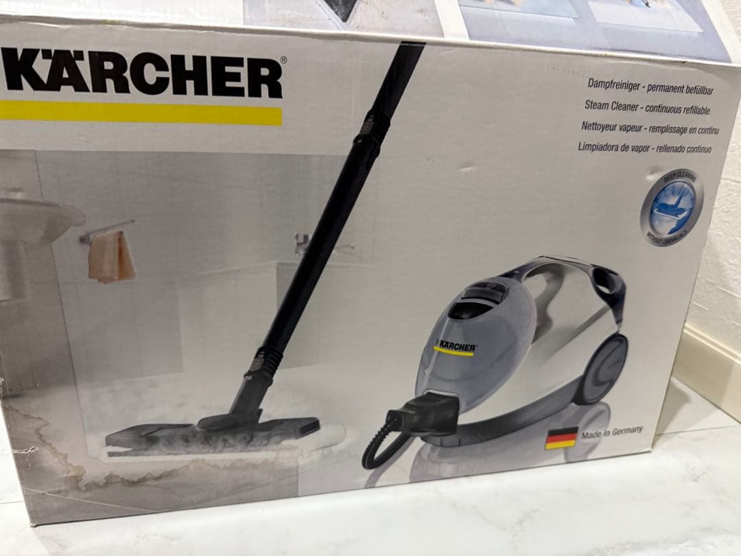 Kärcher スチームクリーナー本体　ケルヒャー　白　SC 4.100 C