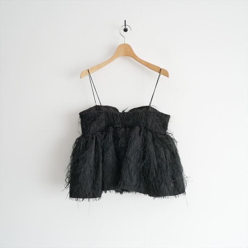 【雑誌掲載　完売】ウィムガゼット★フェザーキャミ ブラウス　ビスチェ