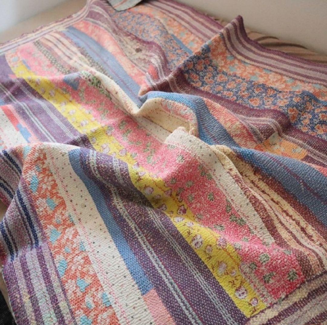 ヴィンテージ ラリーキルト カンタキルト オルネドフォイユ