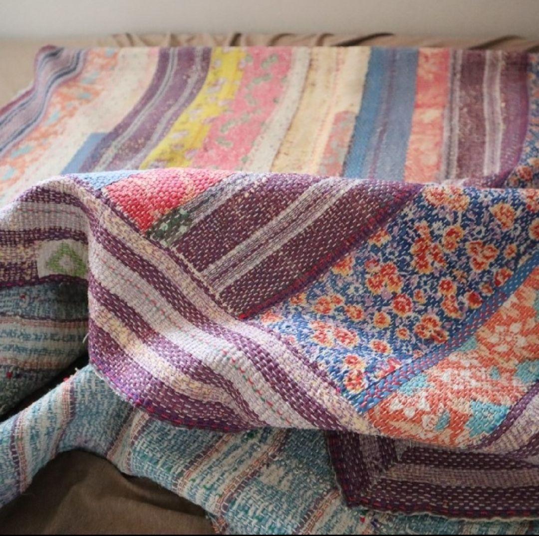 ヴィンテージ ラリーキルト カンタキルト オルネドフォイユ