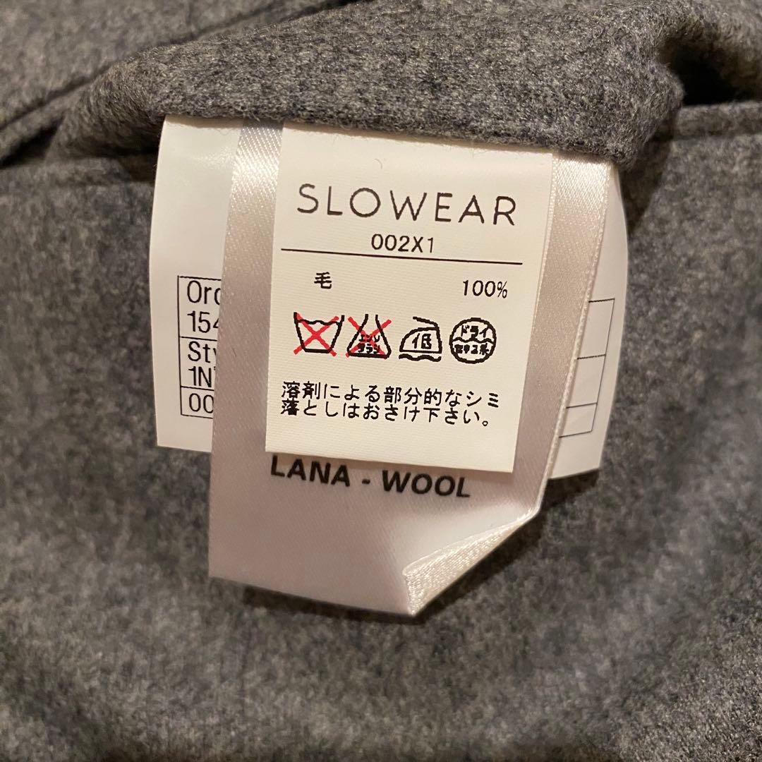 INCOTEX 1NT035 SLIM FIT フランネルパンツ size44