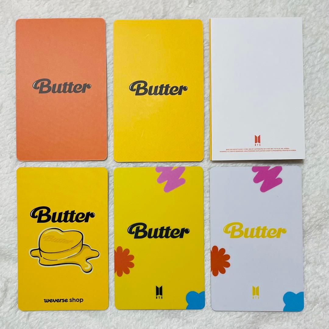 BTS Butter 2形態SET トレカ 特典 ラキドロ J-HOPE ホビ