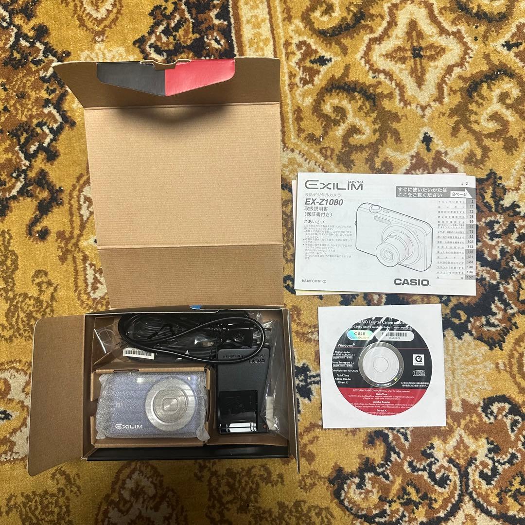 【新品未使用】CASIO EXILIM EX-Z1080 付属品完備