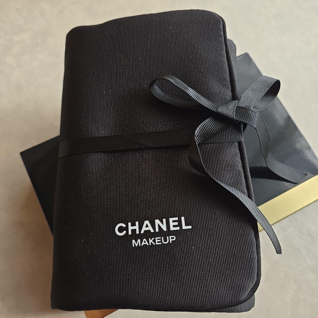 CHANEL メイクアップポーチ ブラック