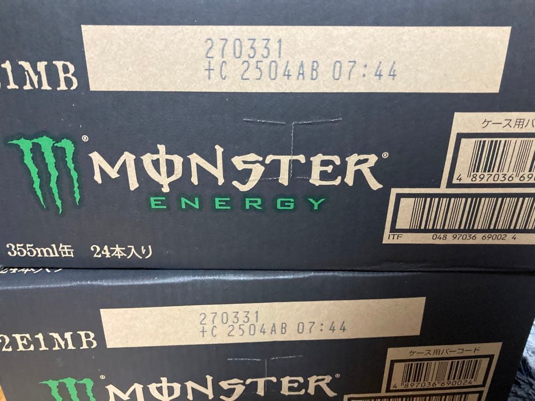 MONSTER ENERGY 355ml缶 24本入り2ケース