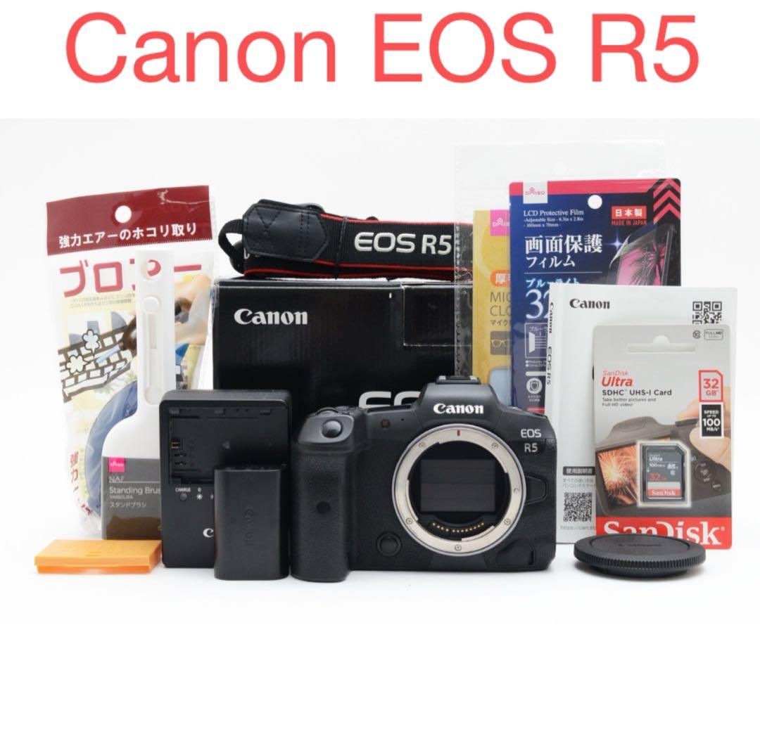 付属品満載 元箱 ミラーレス一眼カメラCanon EOS R5