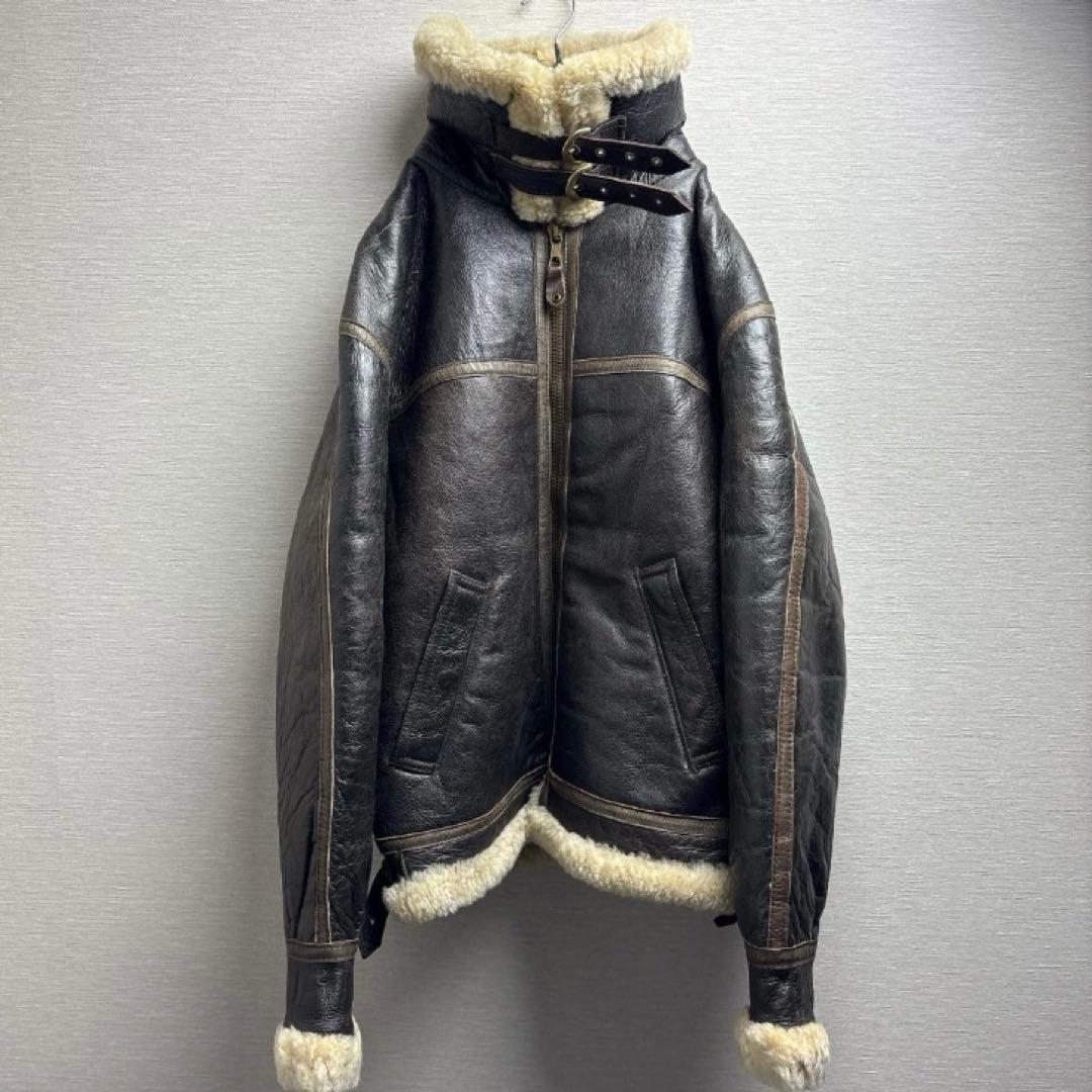 名品 B3 Flight Jacket M Military Boa RAF