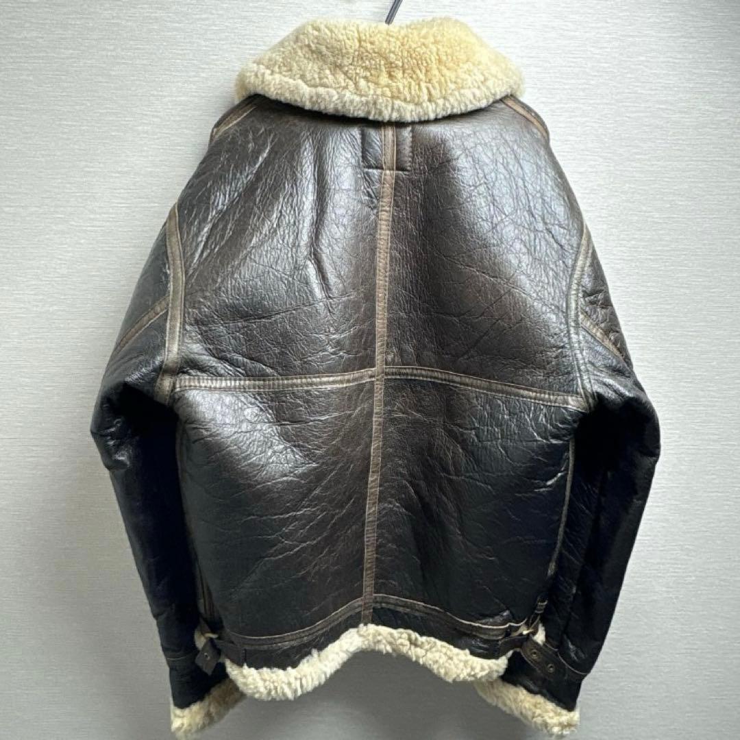 名品 B3 Flight Jacket M Military Boa RAF