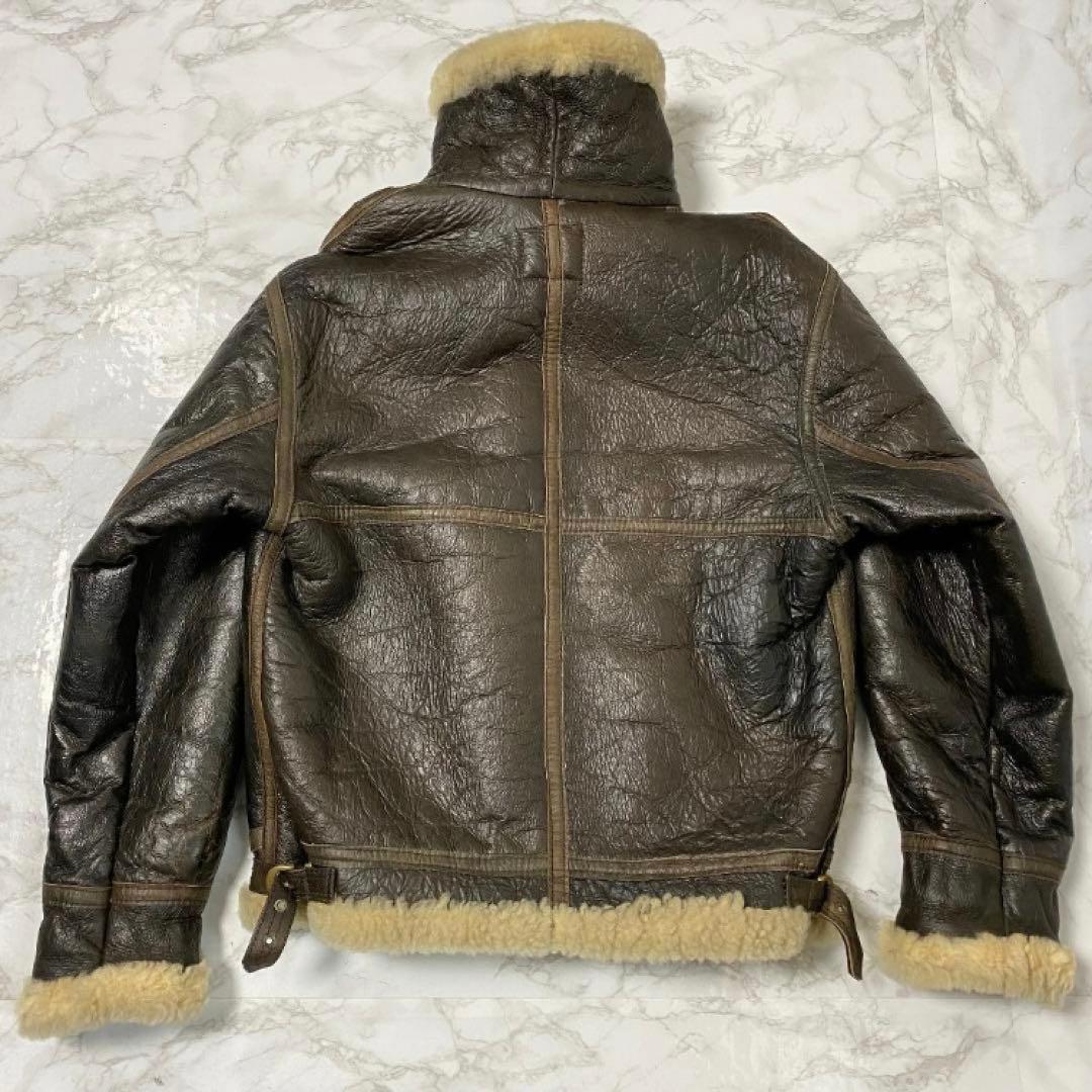 名品 B3 Flight Jacket M Military Boa RAF