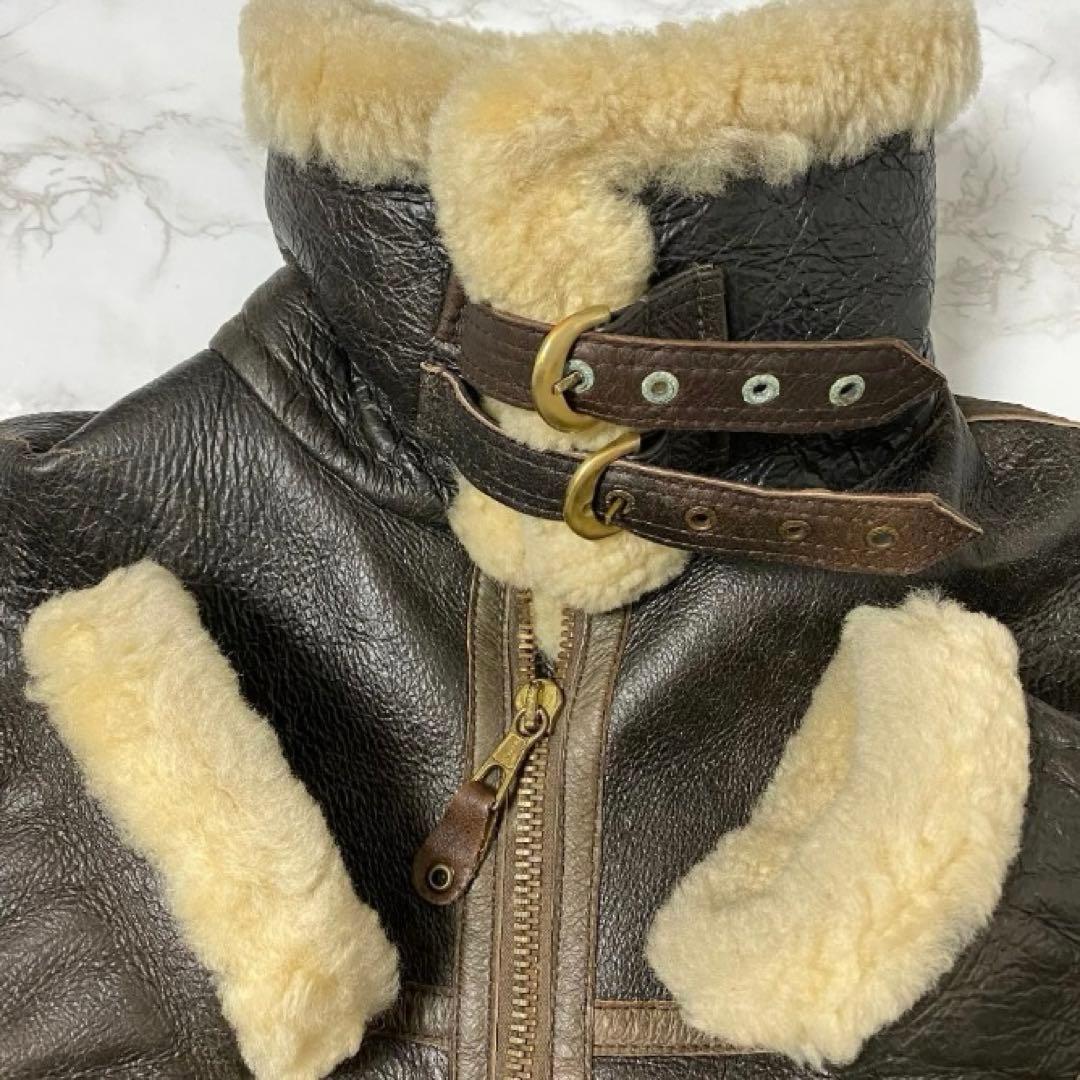 名品 B3 Flight Jacket M Military Boa RAF