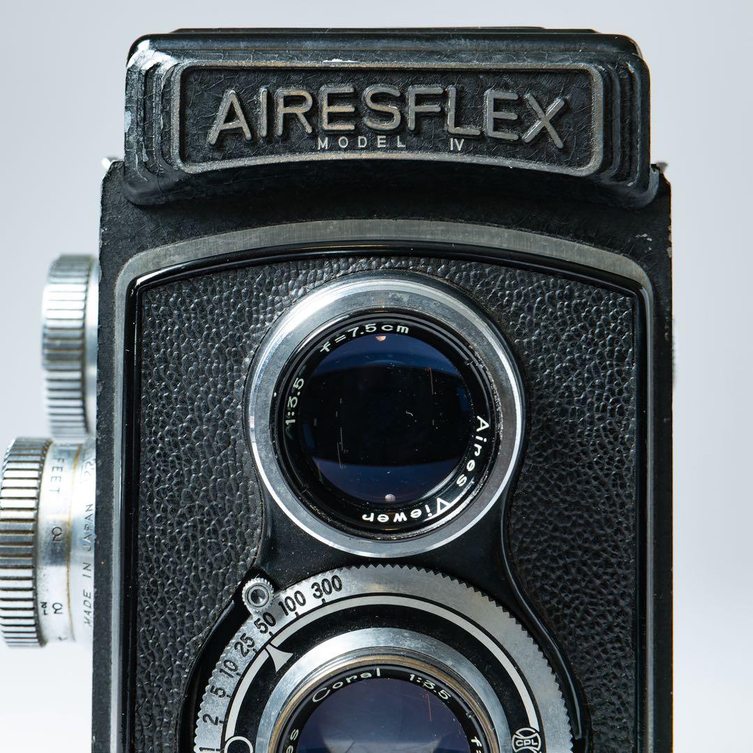 【極美品】二眼レフカメラAiresflex Model IV アイレスフレックス