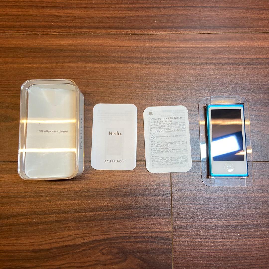 iPod nano 第7世代 16GB ブルー 4655