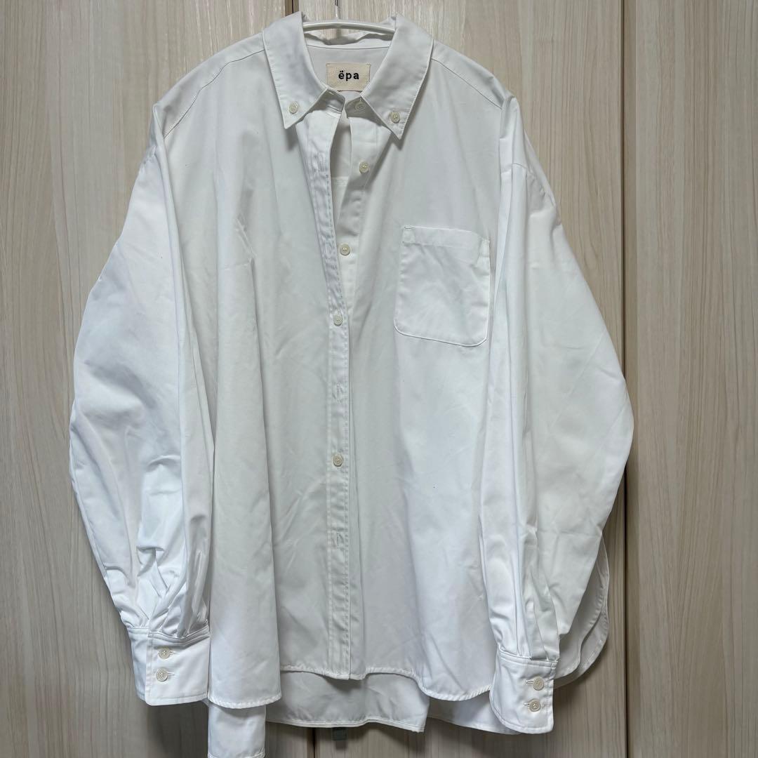 ëpa epa エパ oxford shirt ホワイト