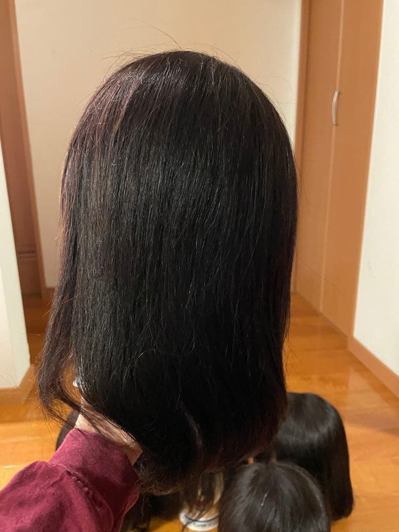 カット用ウィッグ5体