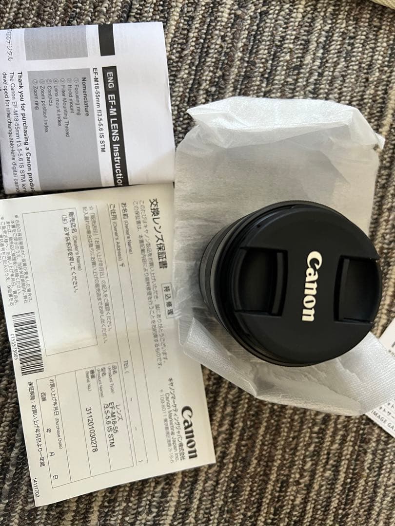 ★新品★EF-M18-55mm F3.5-5.6 IS STM