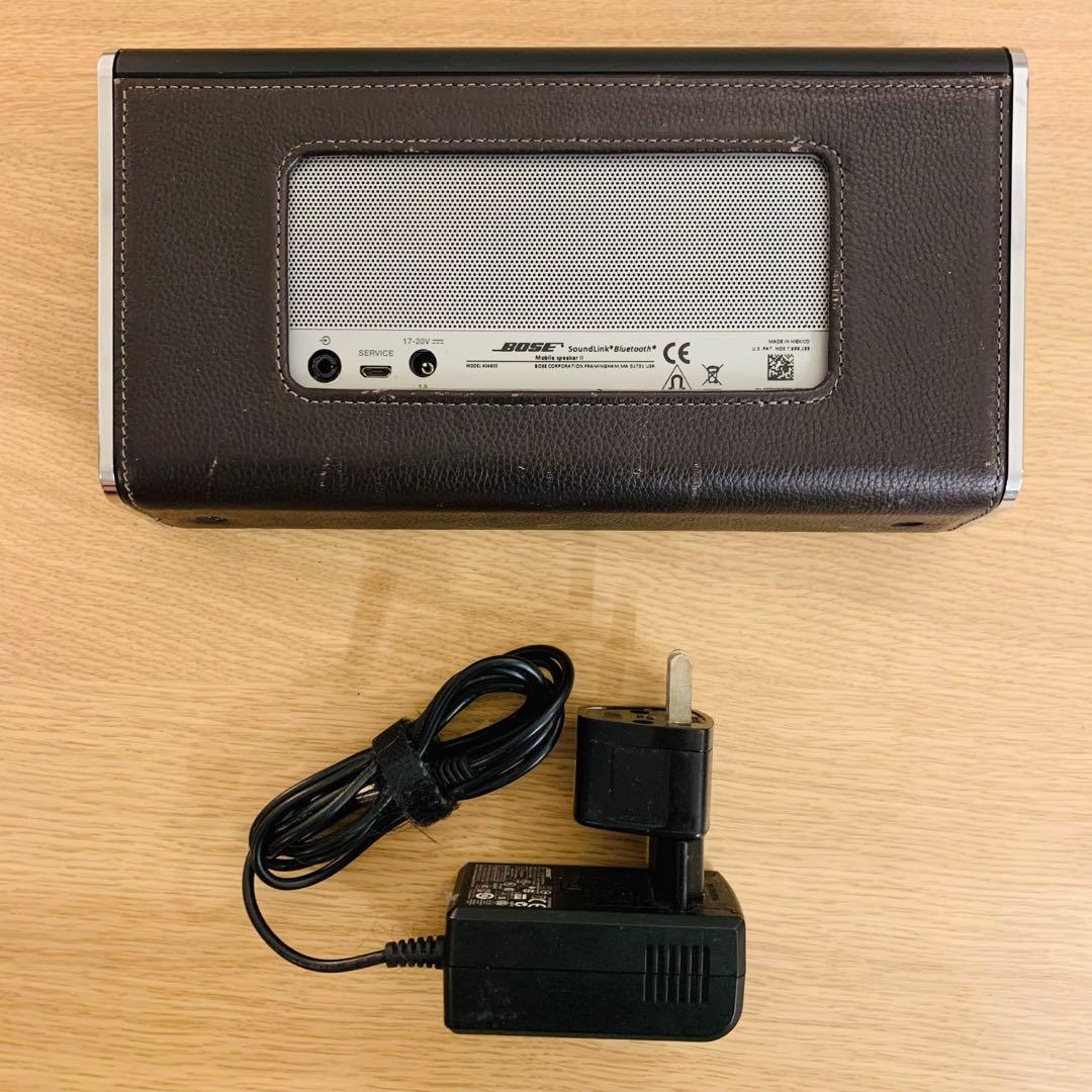 BOSE SoundLink mobile speaker II 本革