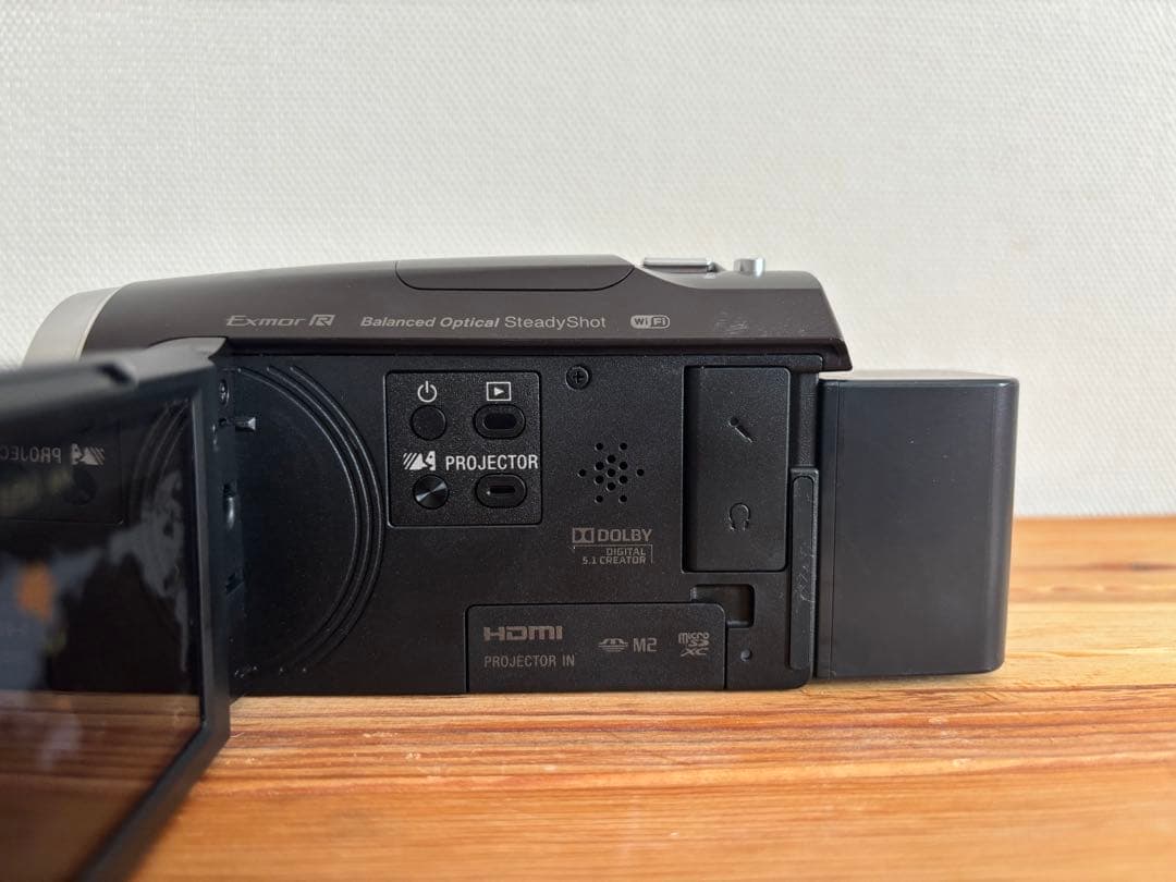 【動作確認済】SONY ハンディカム 2016年モデル（HDR-PJ675）