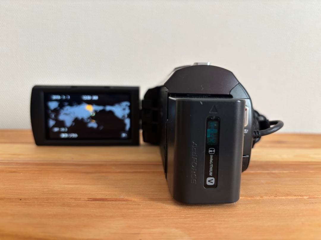 【動作確認済】SONY ハンディカム 2016年モデル（HDR-PJ675）