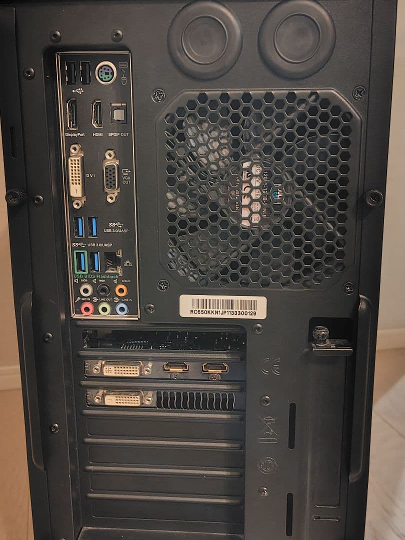 ⑧Win11 SSD128GB I7 4770 16GB GTX750Ti